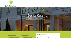 Desktop Screenshot of lacasa-kempten.de